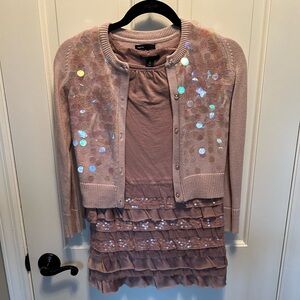 Gap Kids - Mauve Dress and Sweater - Size 8